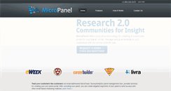 Desktop Screenshot of micropanel.com